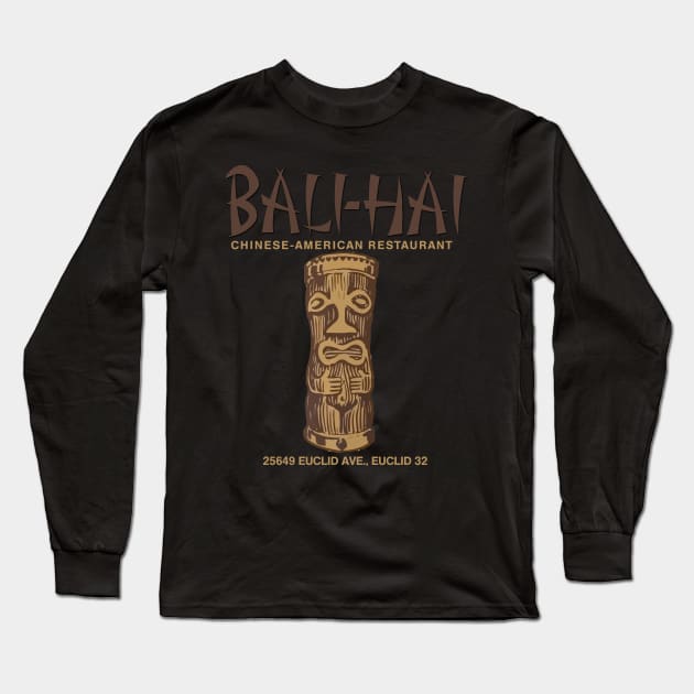 Bali Hai Chinese Restaurant Long Sleeve T-Shirt by carcinojen